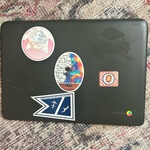 Black Chromebook Laptop